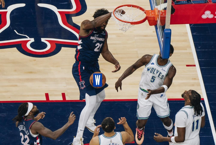 Embiid tallied an impressive 35 points and 13 rebounds